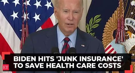 Biden takes aim at ‘junk’ insurance, vowing to save money for consumers being played as ‘suckers’